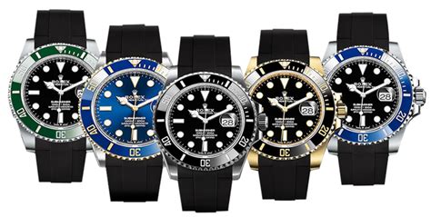 rolex submariner 2020 rubber strap.